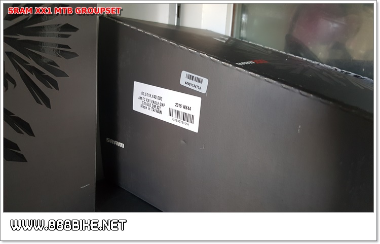 ชุดขับเคลื่อน SRAM XX1 EAGLE GROUPSET DUB , 1X12 SPEEDs (ไม่รวมกะโหลก) สีทอง