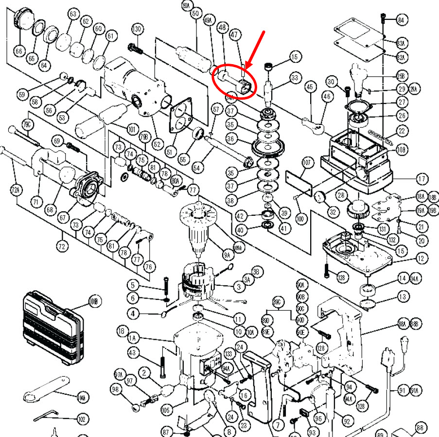 ลูกสูบ สกัด ฮิตาชิ Hitachi PR38E, PH40F
