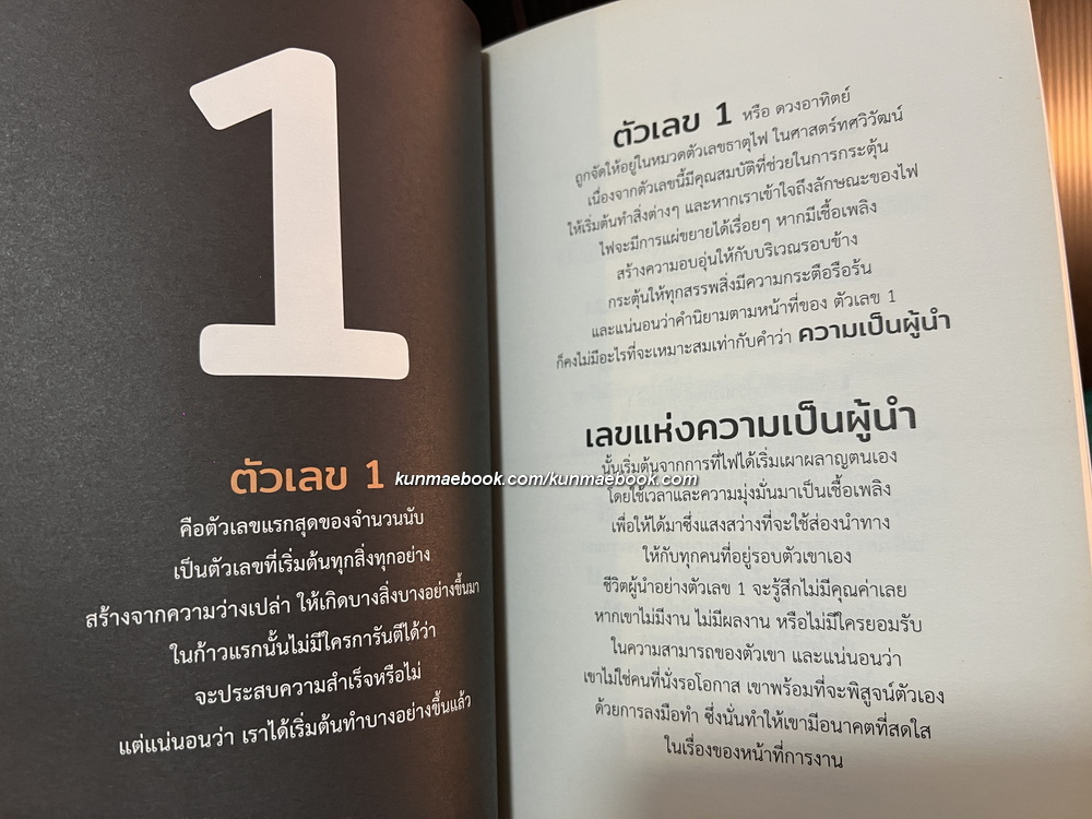 มหัศจรรย์ตัวเลขพลังธาตุ ผลงานของ หมอเมท โฮโรนัมเบอร์