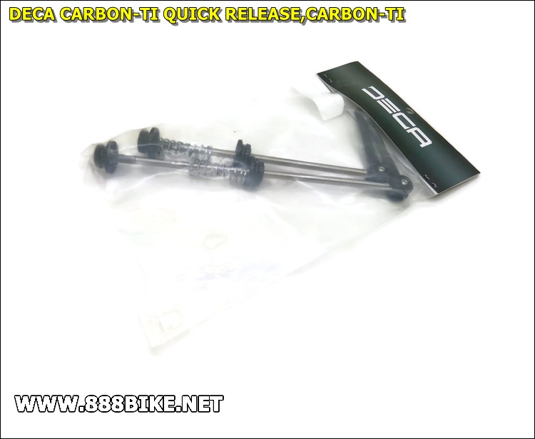 แกนปลดเร็ว DECA Carbon-Ti แกนไทเทเนียม 100/130,Deca100130