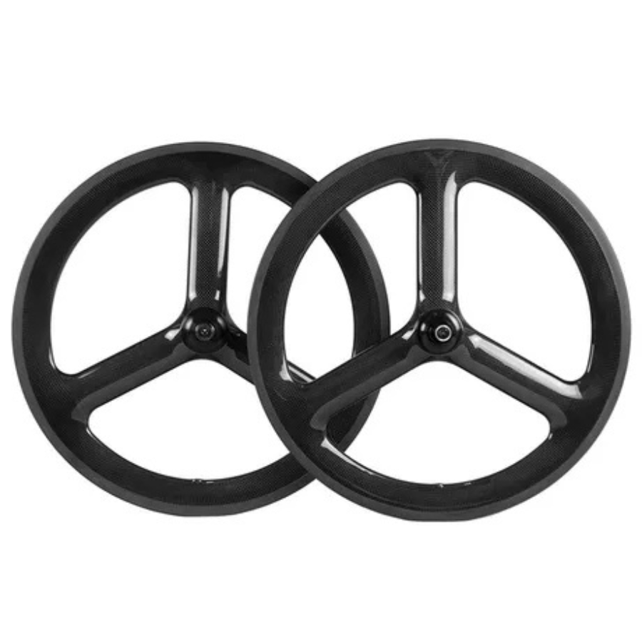 ล้อคาร์บอนมินิไบค์ Zero TS451-R TRI-SPOKE 451mm – ล้อหน้า/ล้อหลัง ระบบ Rim Brake สำหรับ Dahon, Brompton