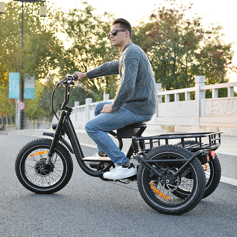 OTMAR OTM-T16 จักรยานสามล้อไฟฟ้า 48V 750W | ยางFATBIKE | วิ่งได้ 220km | ฿69,900