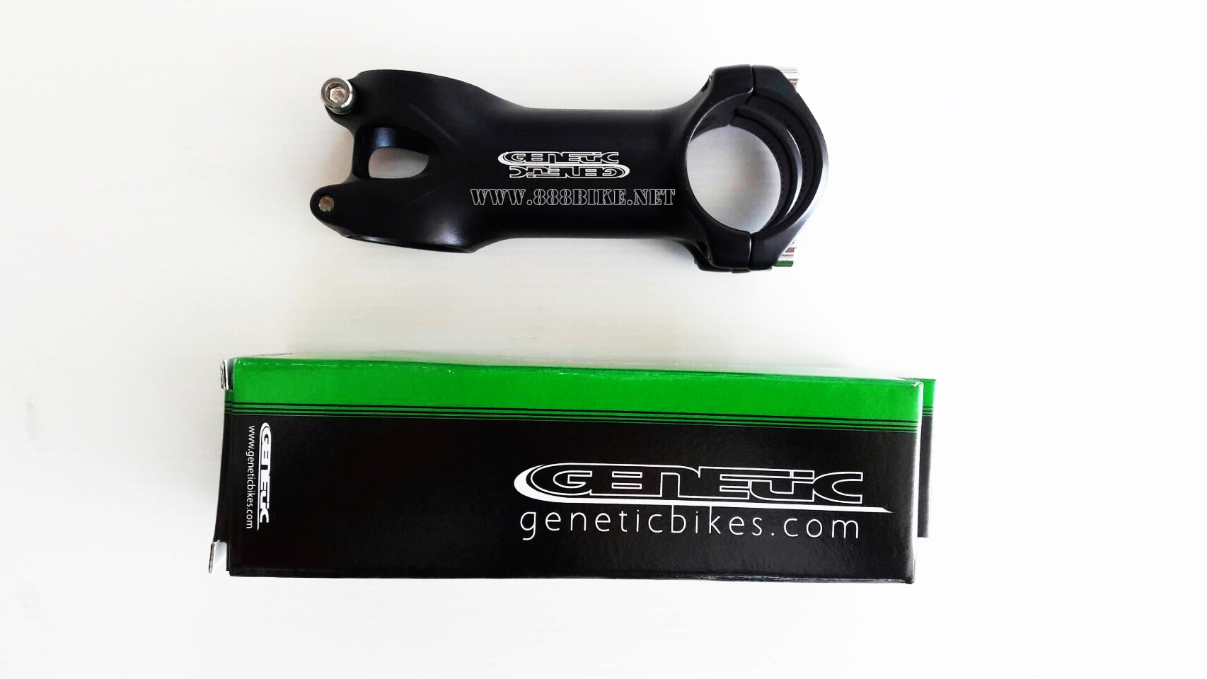 GENETIC คอแฮนด์ รุ่น SLR, เสือหมอบ, +/- 6 degree, 3D Forged 7050 alloy, 31.8MM, 80MM, 90MM, 100MM