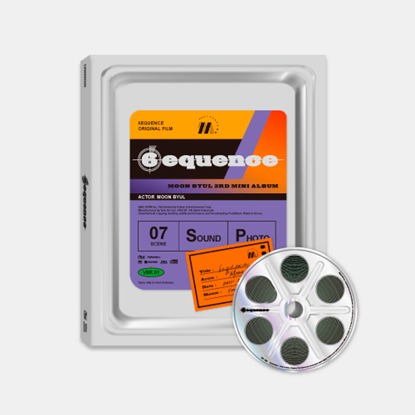 อัลบั้ม #Moon Byul - 3rd Mini Album [6equence] สีขาว