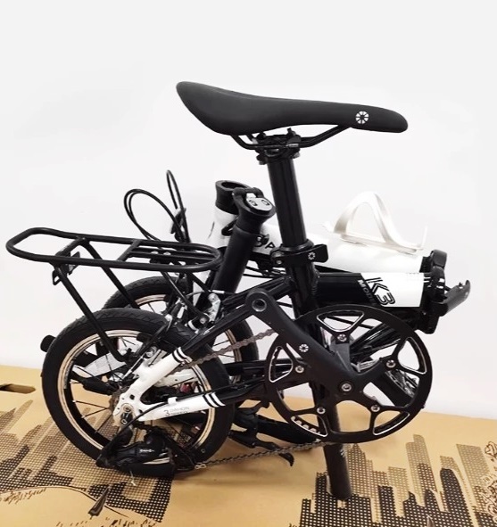 DAHON ตะแกรงหลังรถพับ ขนาด 14 สำหรับ Dahon K3 K1 อลูมิเนียม น้ำหนักเบา