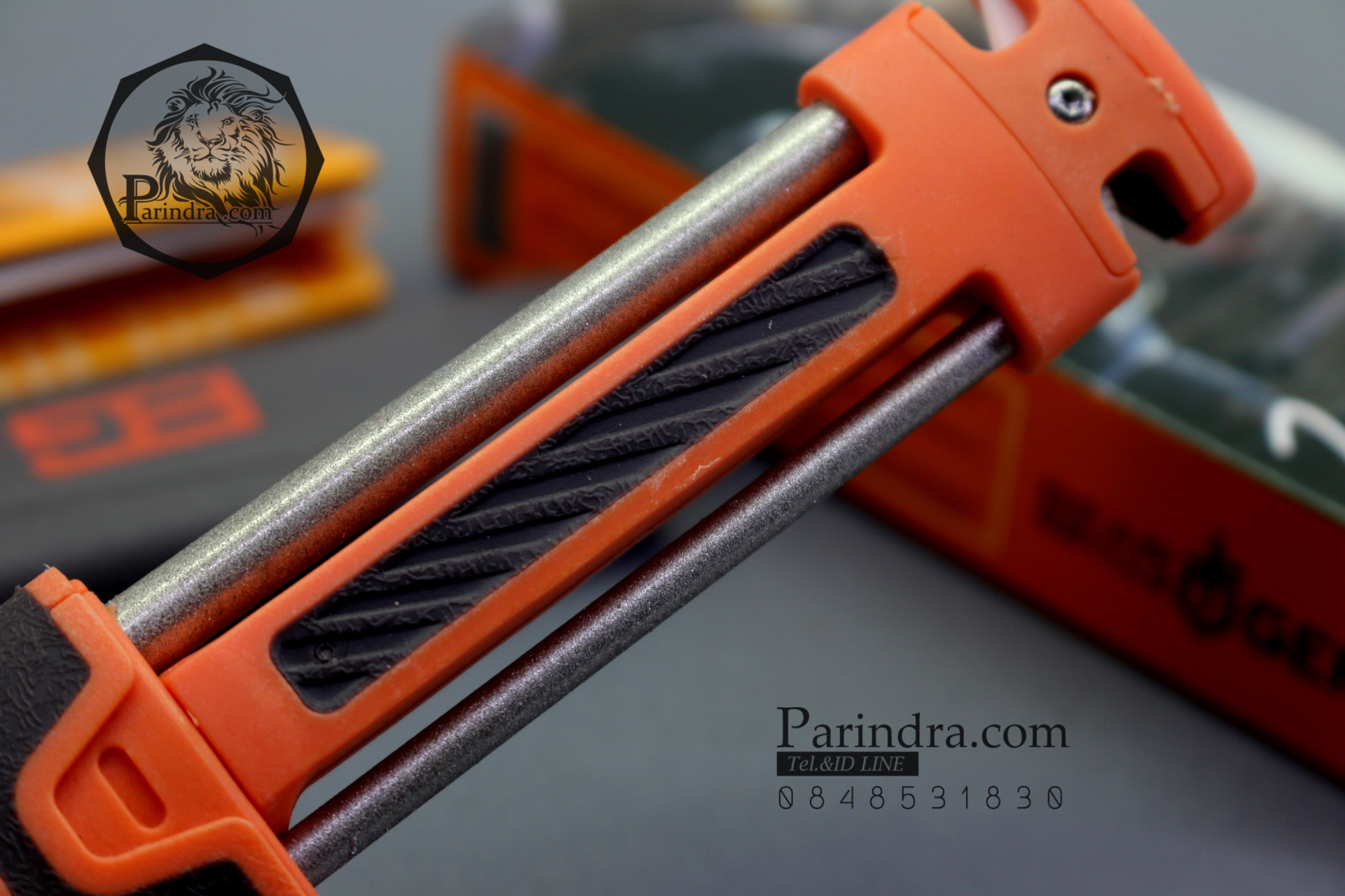 ที่ลับมีด GERBER Pocket Sharpener ลับมีดพับได้ทั้งใบเรียบและใบหยัก (Serrated ) พกพาง่ายน้ำหนักเบา