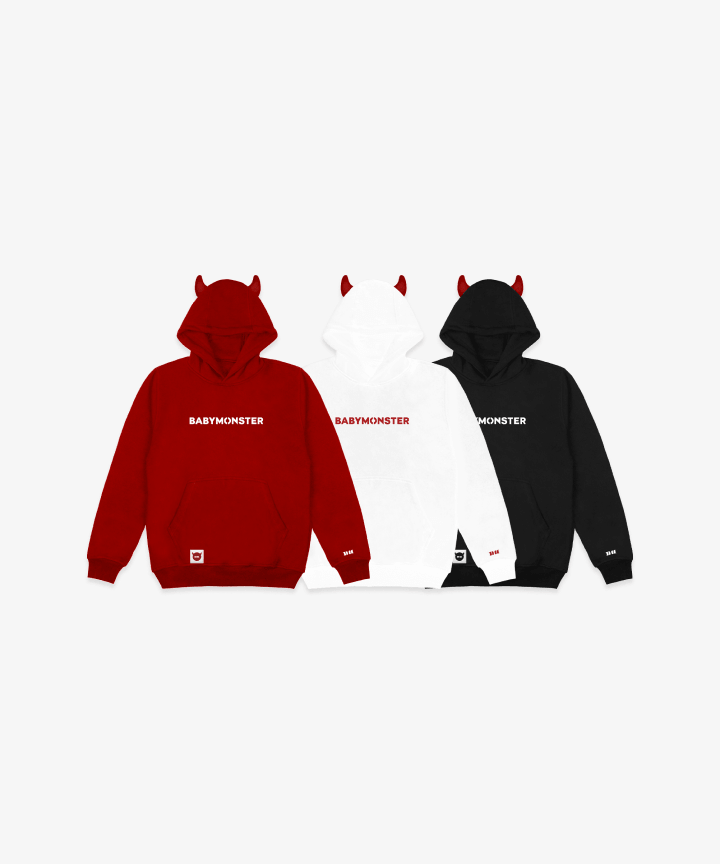 PRE. เสื้อฮูด BABYMONSTER HORN HOODIE รอ 14-25 วัน