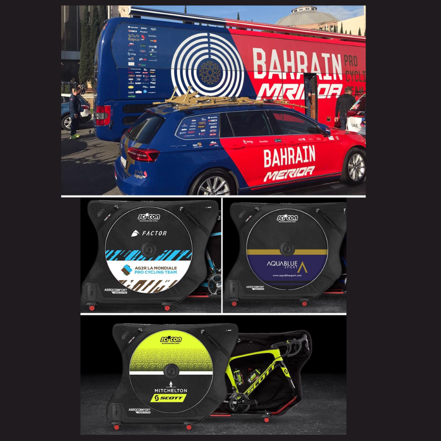 SCICON AEROCOMFORT 3.0 — กระเป๋าใส่จักรยานไตรกีฬา/เสือหมอบ/เสือภูเขา 2025 | รองรับล้อ Thru Axle | ป้องกันสุดยอด | พร้อม Smart Event Pack