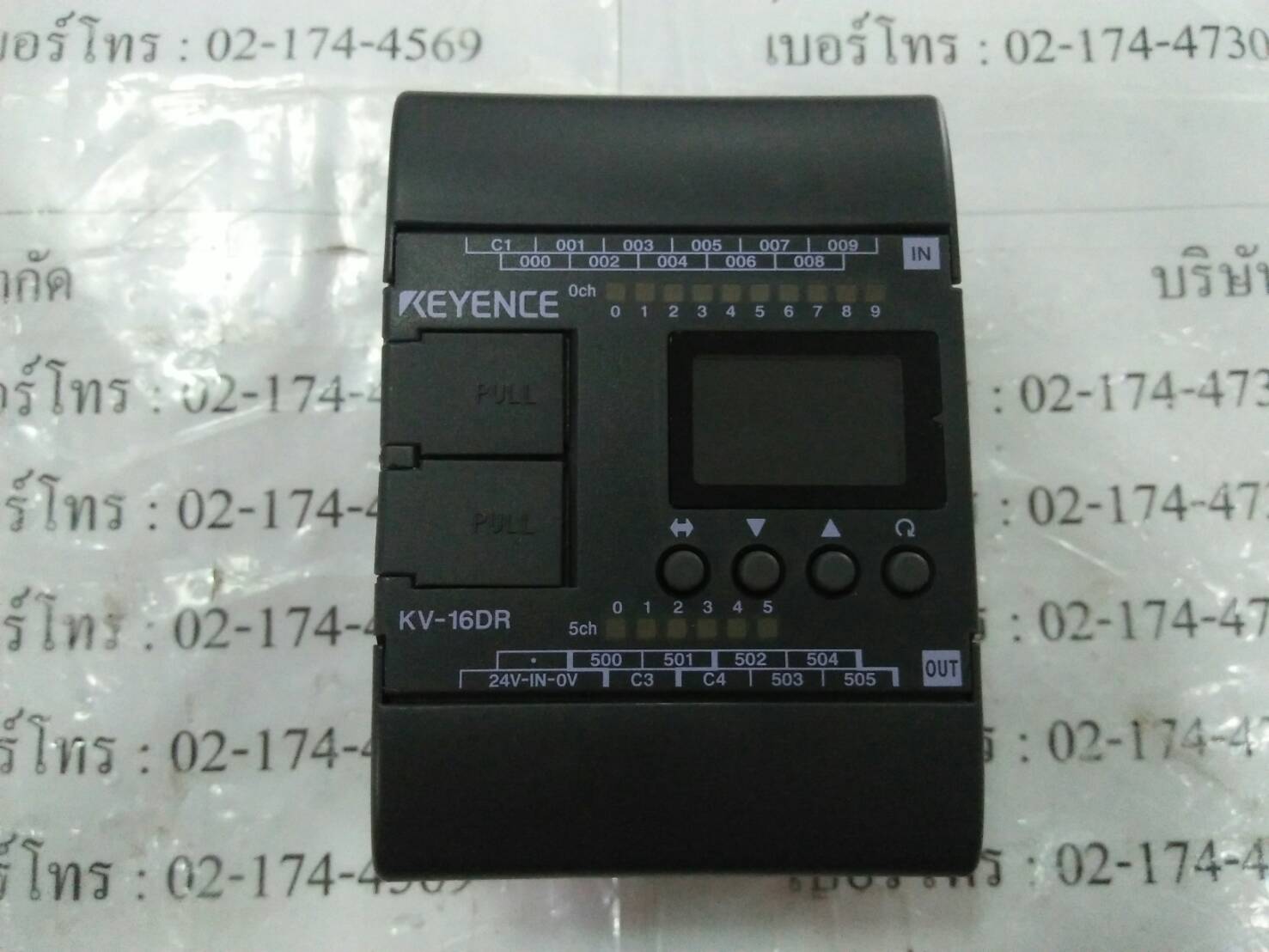 PLC “ KEYENCE ” รุ่น KV-16DR
