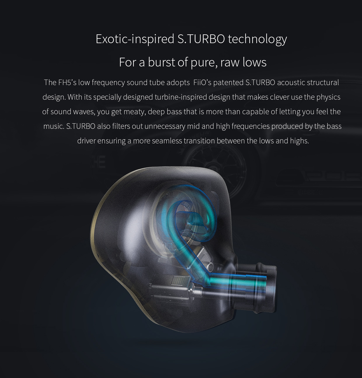 ขาย FiiO FH5 หูฟัง hybrid 4 ไดร์เวอร์ (3BAs+1DD) รองรับ Hi-Res ถอดสายได้