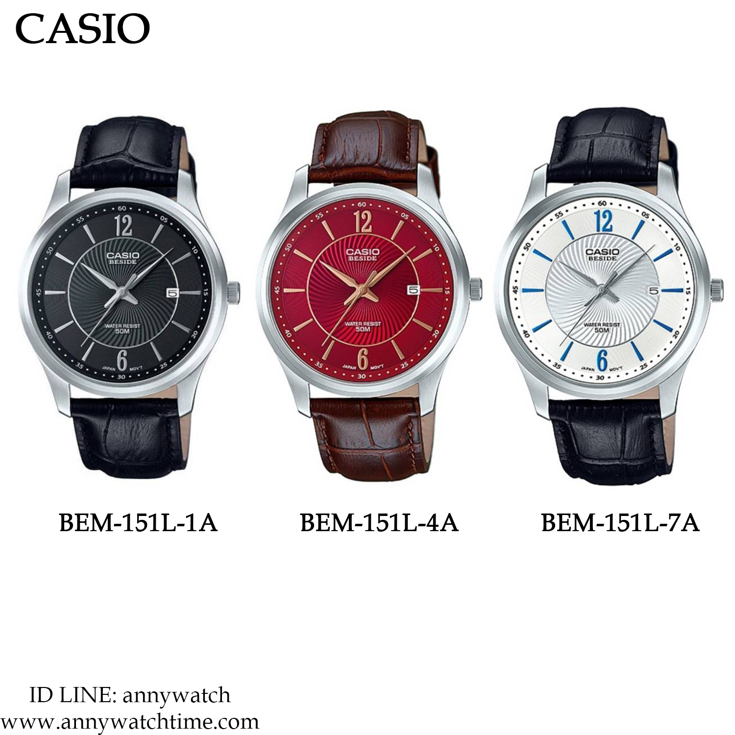 CASIO BEM-151L-1A