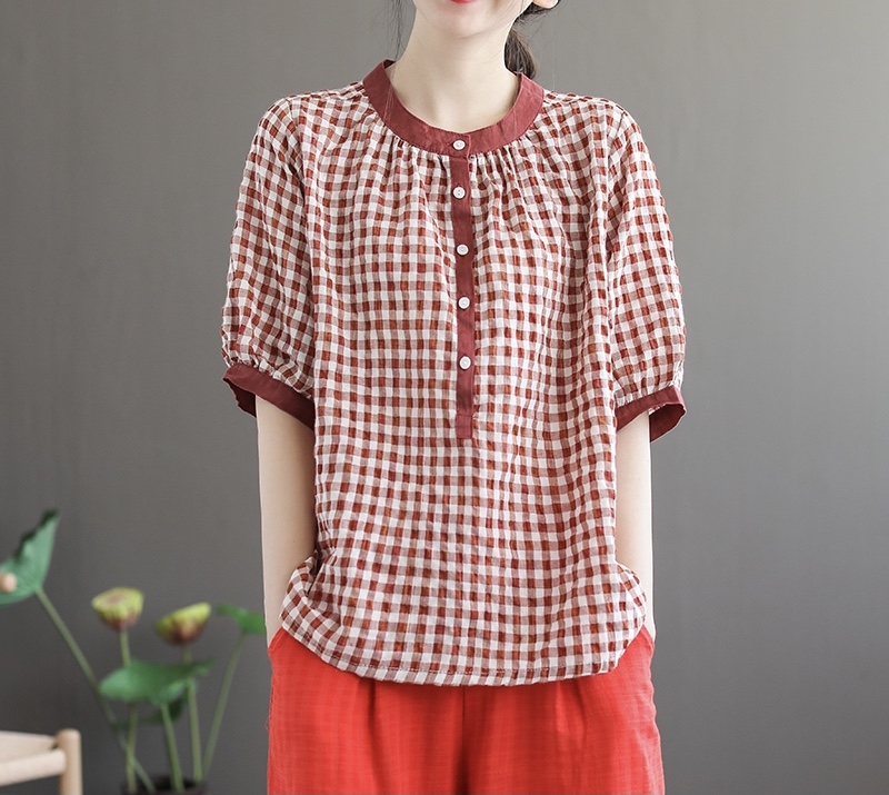 เสื้อผ้าฝ้ายลายสก็อต
