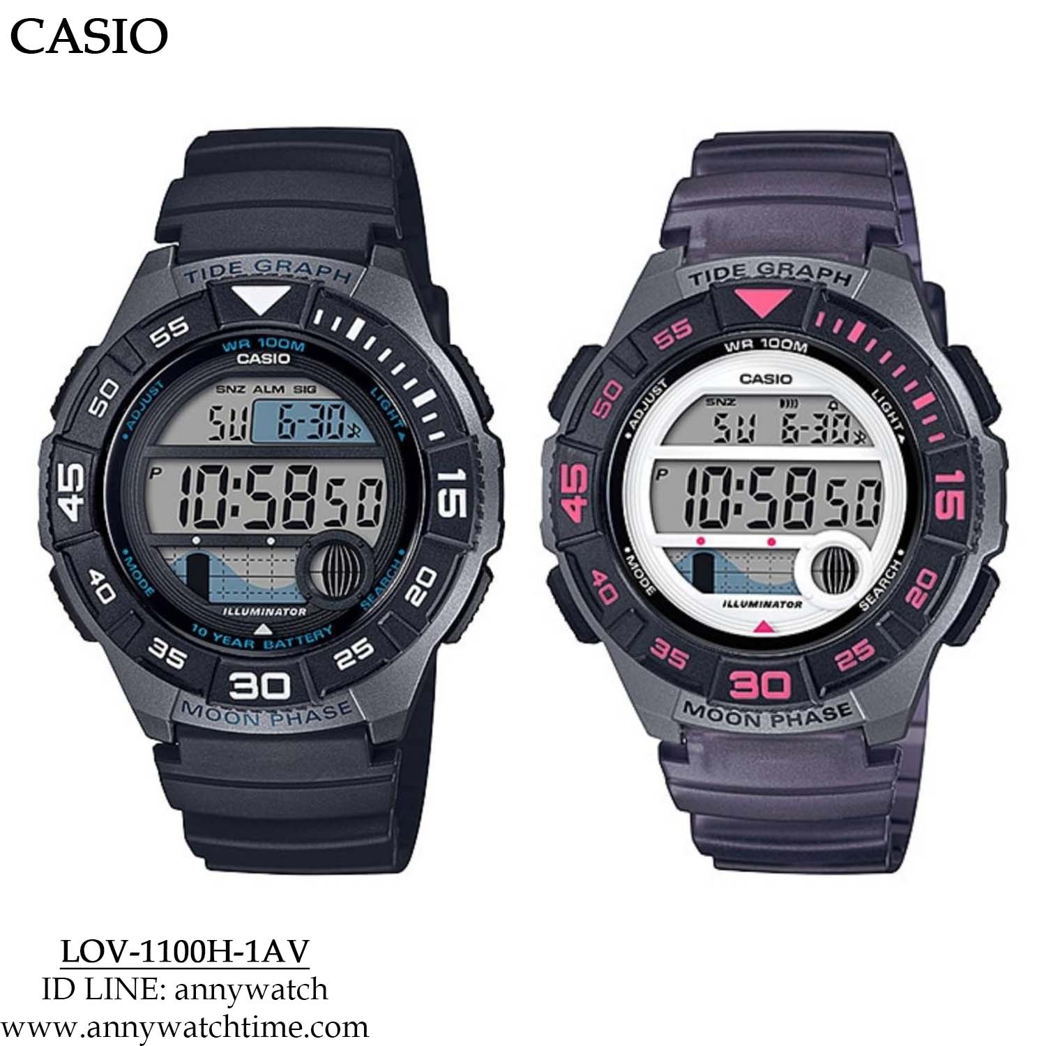 CASIO LOV-1100H-1AV