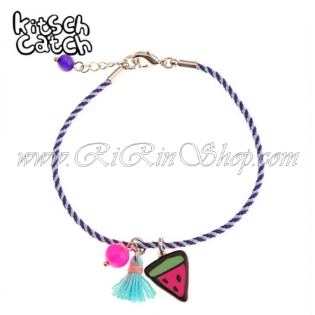 Aznavour/Kitsch Catch สร้อยข้อเท้าจี้แตงโม