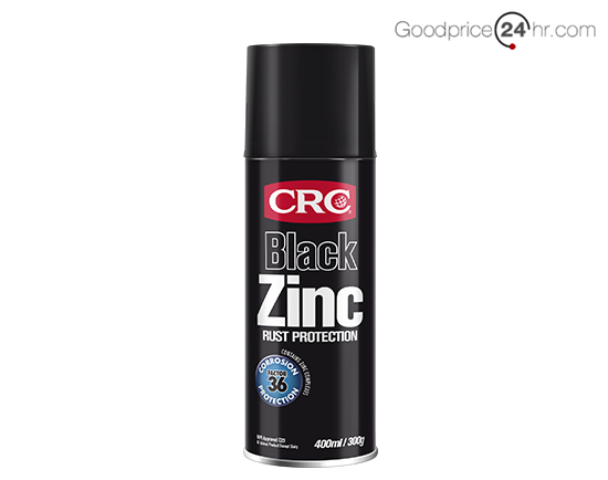 c-164. สีสเปรย์ซิงค์ สีดําคุณภาพสูง CRC BLACK ZINC 300 g