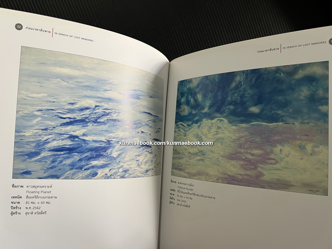 สูจิบัตร นิทรรศการศิลปะครั้งที่ 7 โลกศิลปะของ สุชาติ สวัสดิ์ศรี