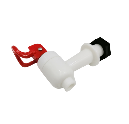 หัวก็อกตู้น้ำดื่ม เกลียวนอก(น้ำร้อน-สีแดง) #2