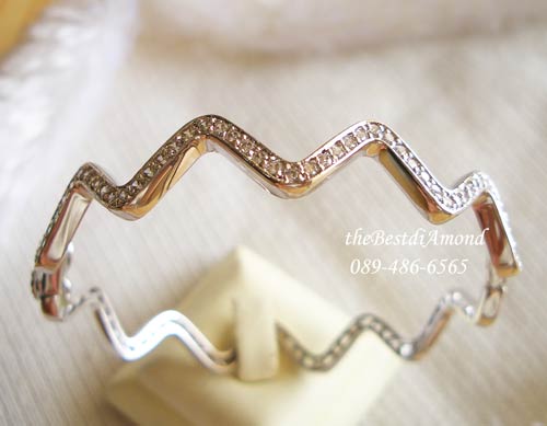 สินค้าหมดBB028RD+++กำไล Wave Style+++กำไลstyle modern ดูโฉบเฉี่ยว เปรี้ยว แอบน่ารักในตัว แบบไม่เวอร์มาก แต่งานสวย ใส่ติดข้อมือได้เลย ไม่ควรพลาดค่ะ