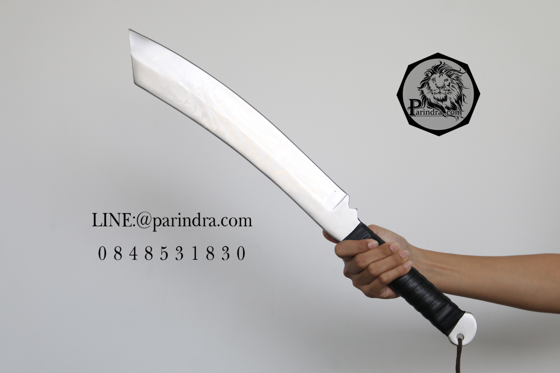 มีดเดินป่าใบตาย RAMBO IV สุดโหด สีเงิน ขนาดยาว 22 นิ้ว (OEM)