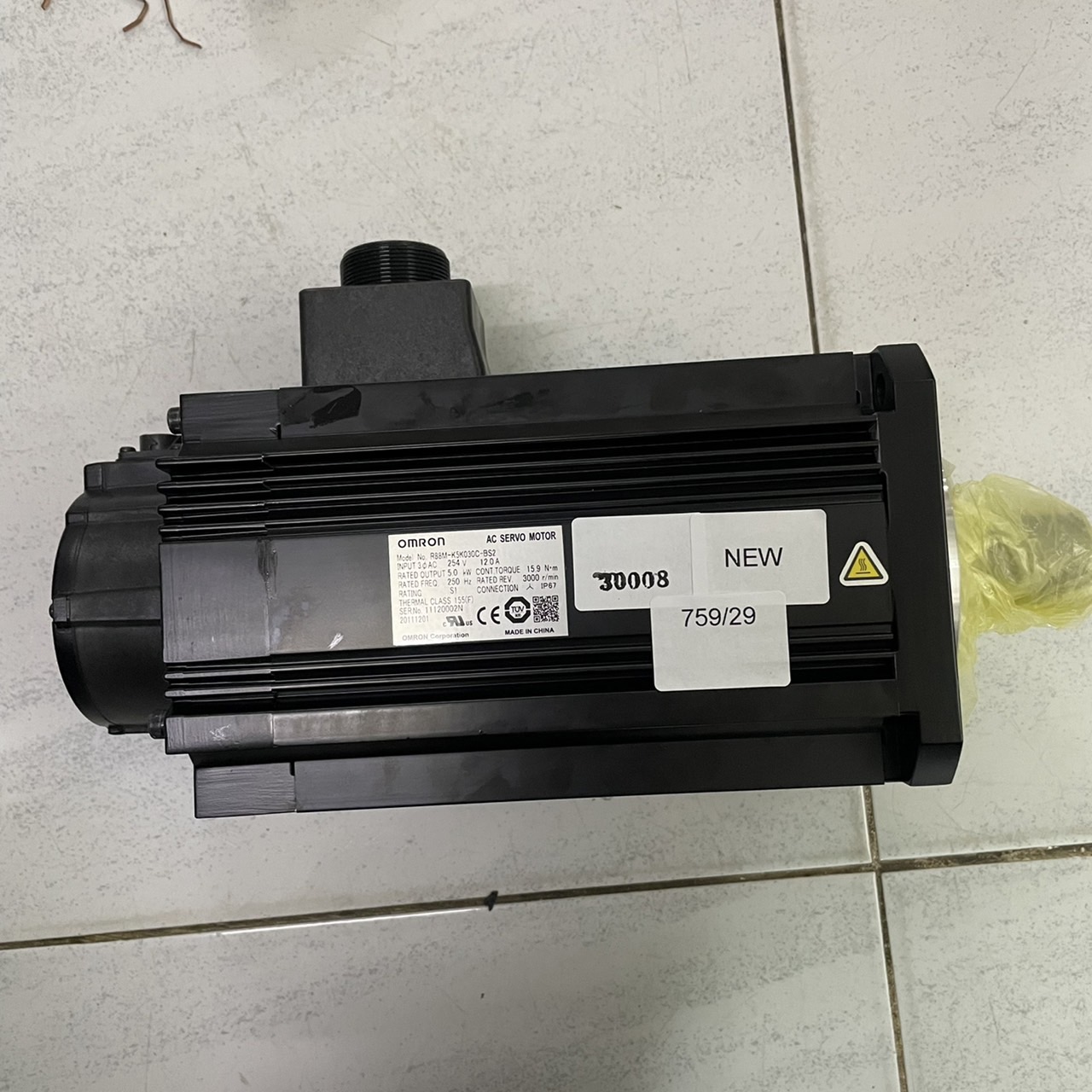 R88M-K5K030C-BS2 SERVO MOTOR " OMRON "