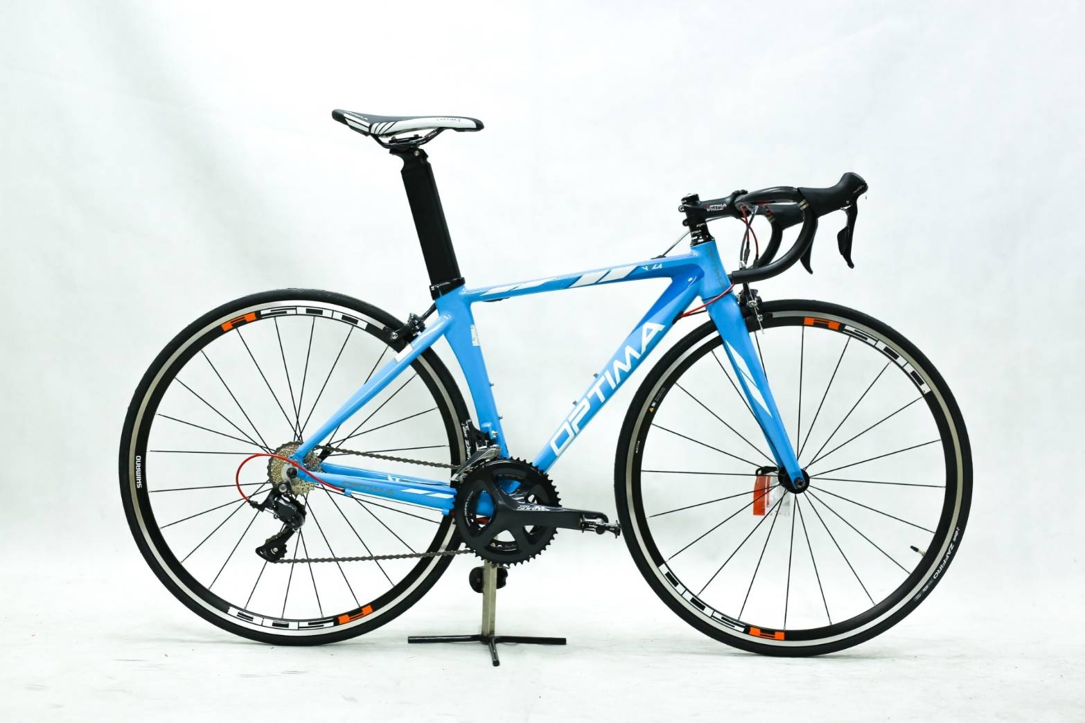 จักรยานเสือหมอบ OPTIMA VOLA R3000 2x9 สปีด ตะเกียบคาร์บอน วงล้อ 700c