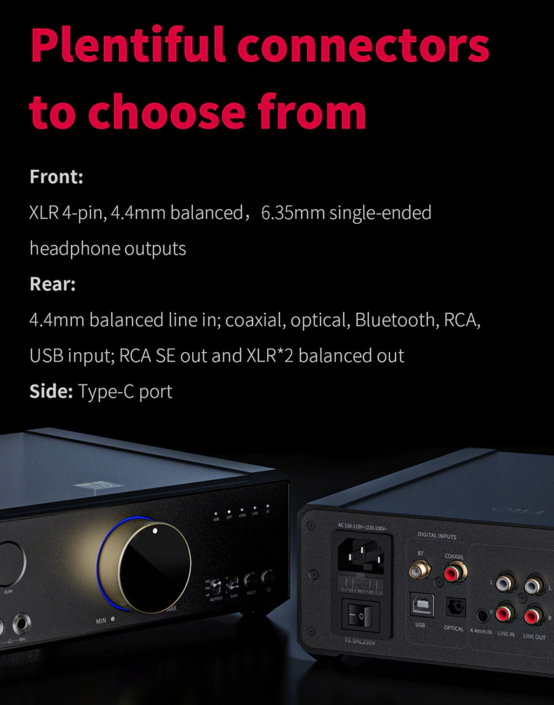 FiiO K9 PRO DAC/AMP ตั้งโต๊ะ เรือธง DAC ESS ES9038PRO x2, AMP THX AAA 788+ รองรับ MQA, LDAC, Dual Hi-Res ประกันศูนย์ไทย