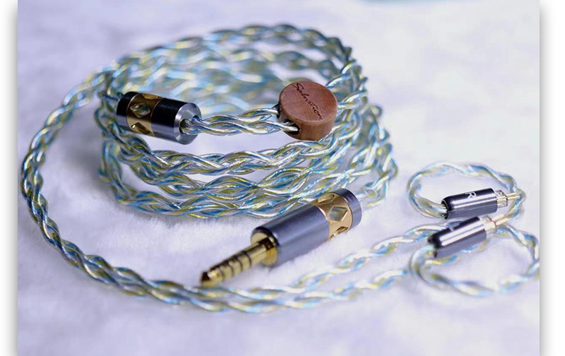 ขาย Hakugei Golden Bodhi Pro สายอัพเกรดหูฟัง Hybrid 4 ธาตุ ระดับเทพ