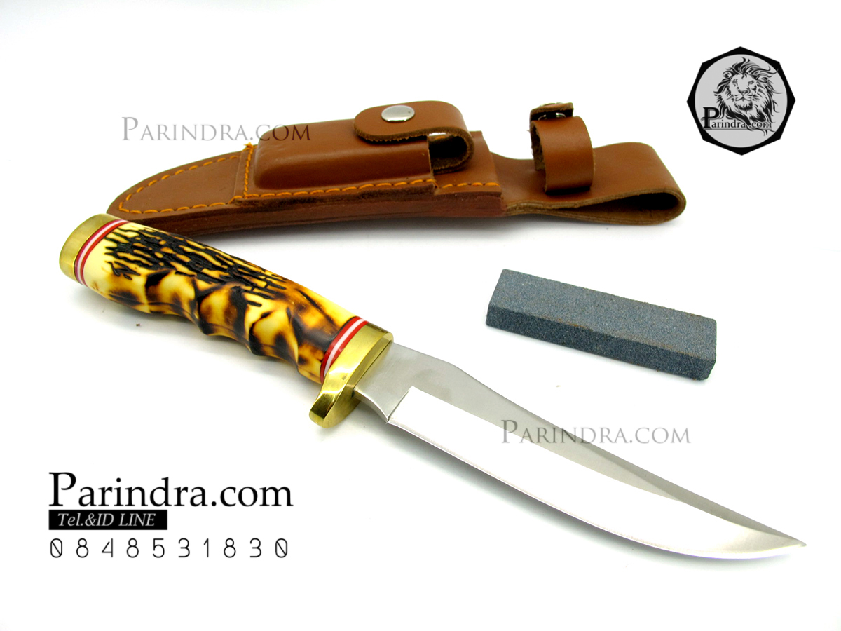 มีดใบตาย SCHRADE Uncle Henry 153UH Golden Spike Hunting Knife