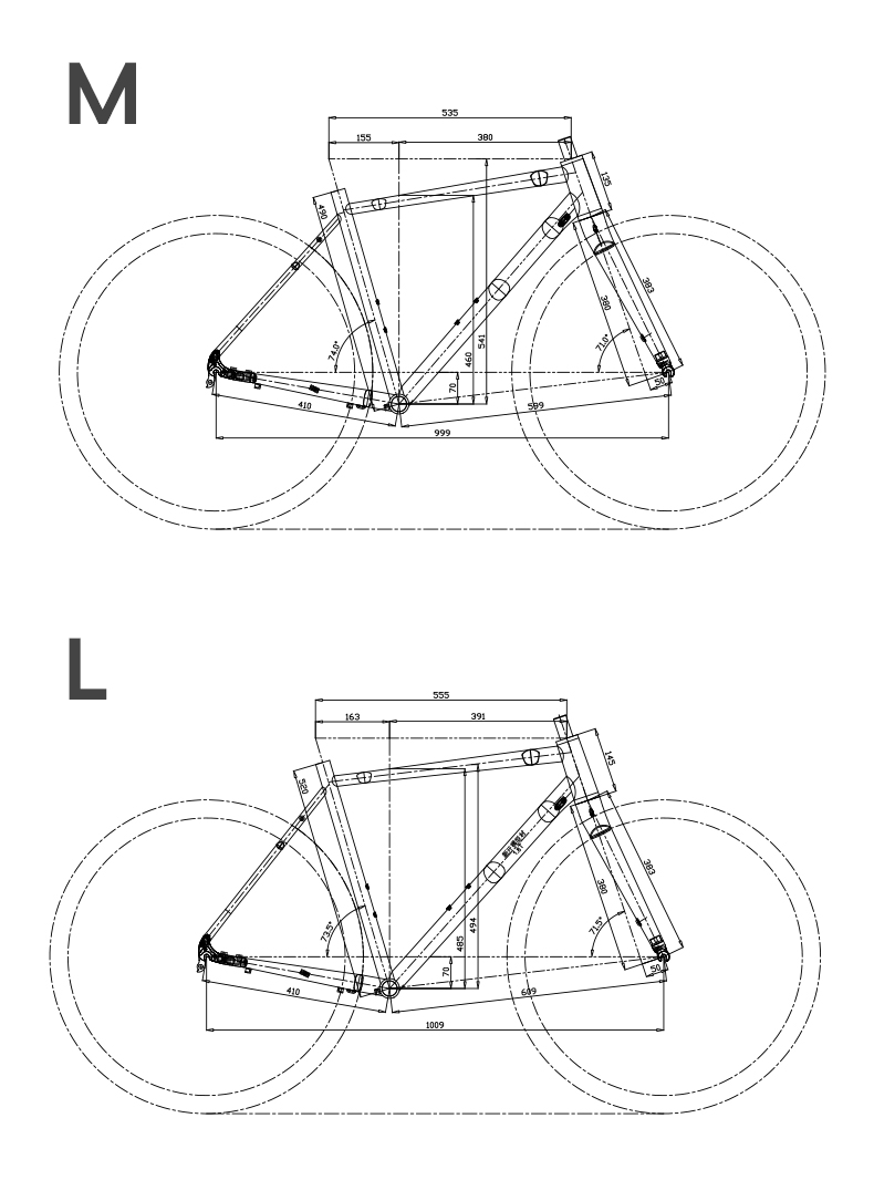 จักรยานเสือหมอบ ROCKBROS SPIN-W2M เฟรมอลูมิเนียม ชุดเกียร์ Shimano Claris R2000 (2x8 สปีด) ล้อ 700c