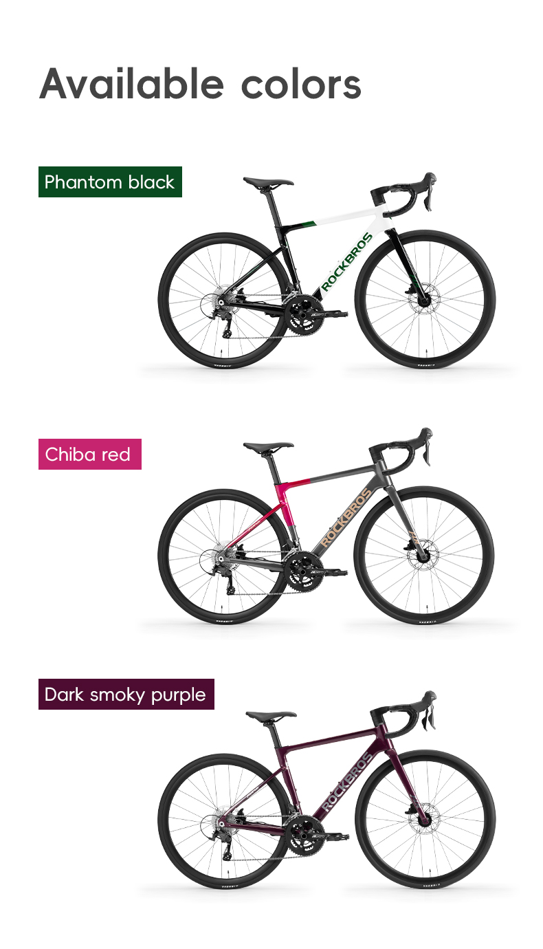 ROCKBROS GALE W3 จักรยานเสือหมอบ 20 สปีด 700C | เบรกน้ำมัน น้ำหนักเบา 11.25 กก. | ปี 2025