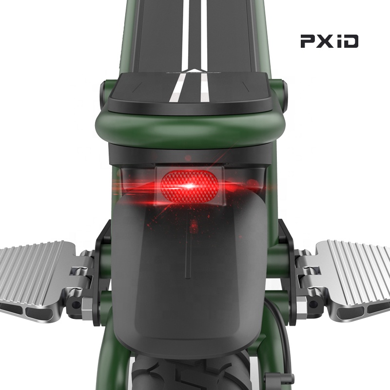 สกู๊ตเตอร์ไฟฟ้า PXID F1 ELECTRIC SCOOTER โช๊คหน้า+หลัง มอเตอร์ 500 วัตต์ ความเร็วสูงสุด 45กม./ชม, 10Ah 48V (30กม.) เดินทางได้ 30-40 กม.