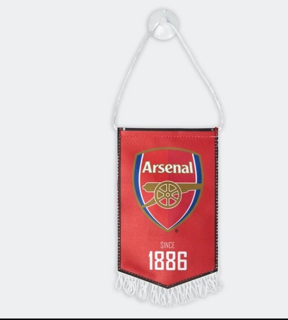 ธงที่ระลึกอาร์เซนอล Car Pennant ของแท้