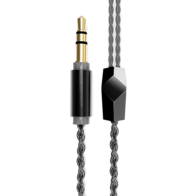 ขาย หูฟัง TTPOD T2E หูฟัง3 Driver (2BA 1Dynamic) สายชุบเงิน รุ่นเบสหนัก - สีม่วงใส