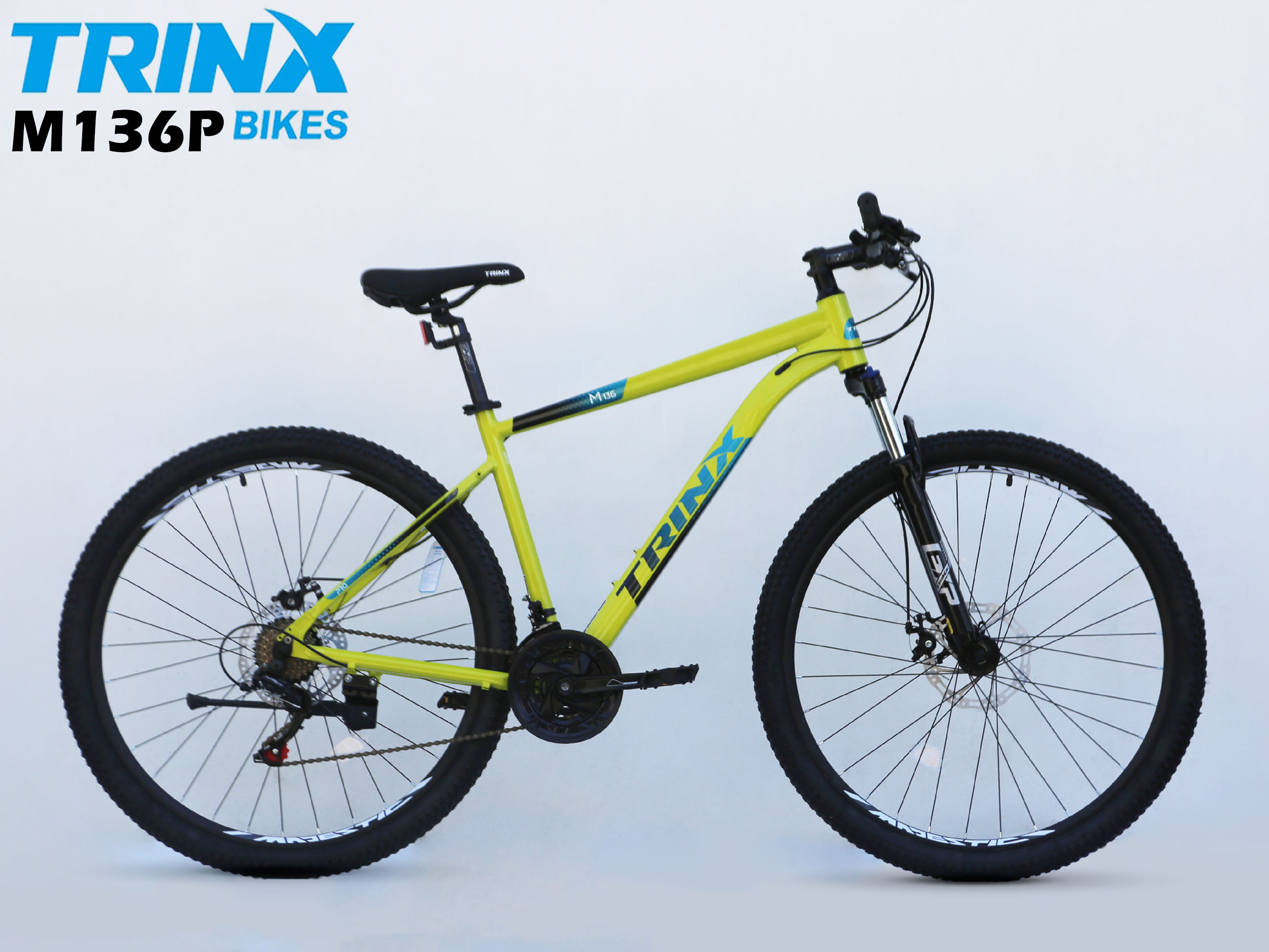 จักรยานเสือภูเขา TRINX M136P ล้อ 29 นิ้ว เกียร์ 21 สปีด เฟรมอลูมิเนียม 2021