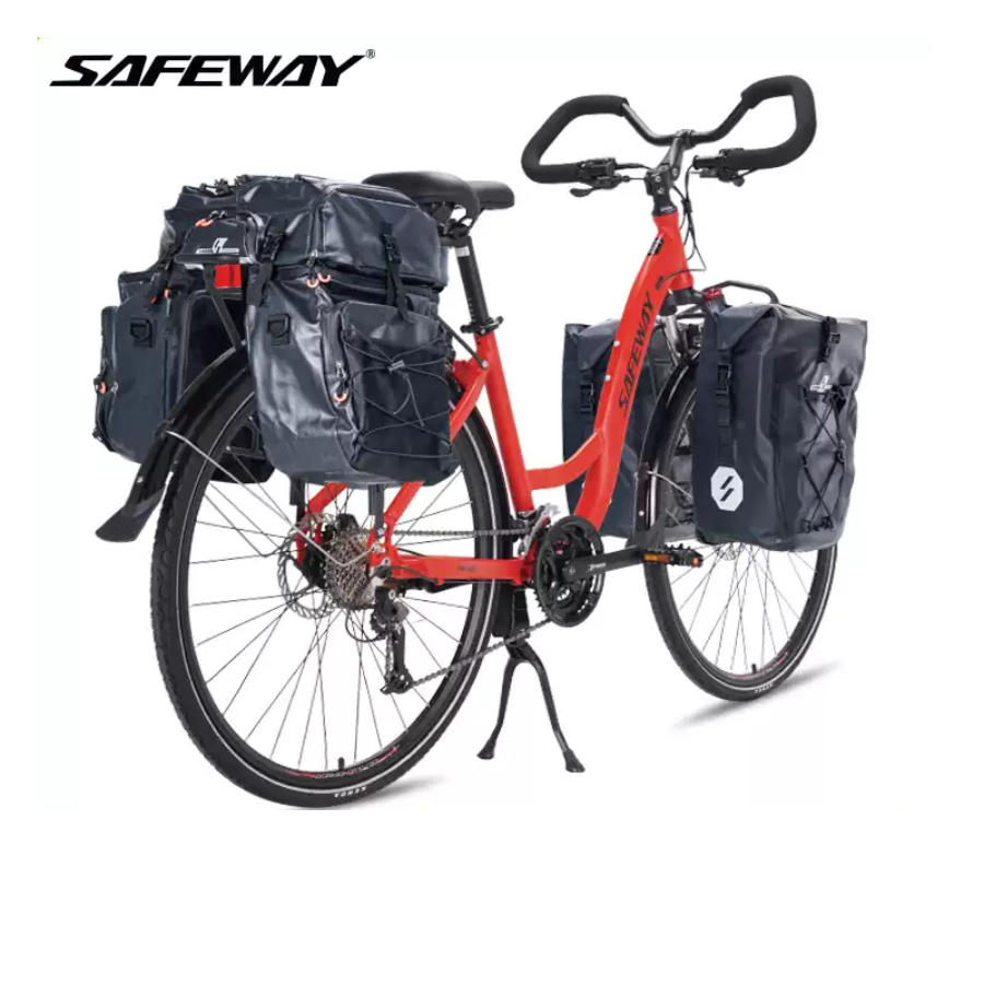 SAFEWAY T510 Touring Bike 2025 | Butterfly Handlebar, Hydraulic Disc Brakes, 700C Aluminum Frame | 27/30-Speed