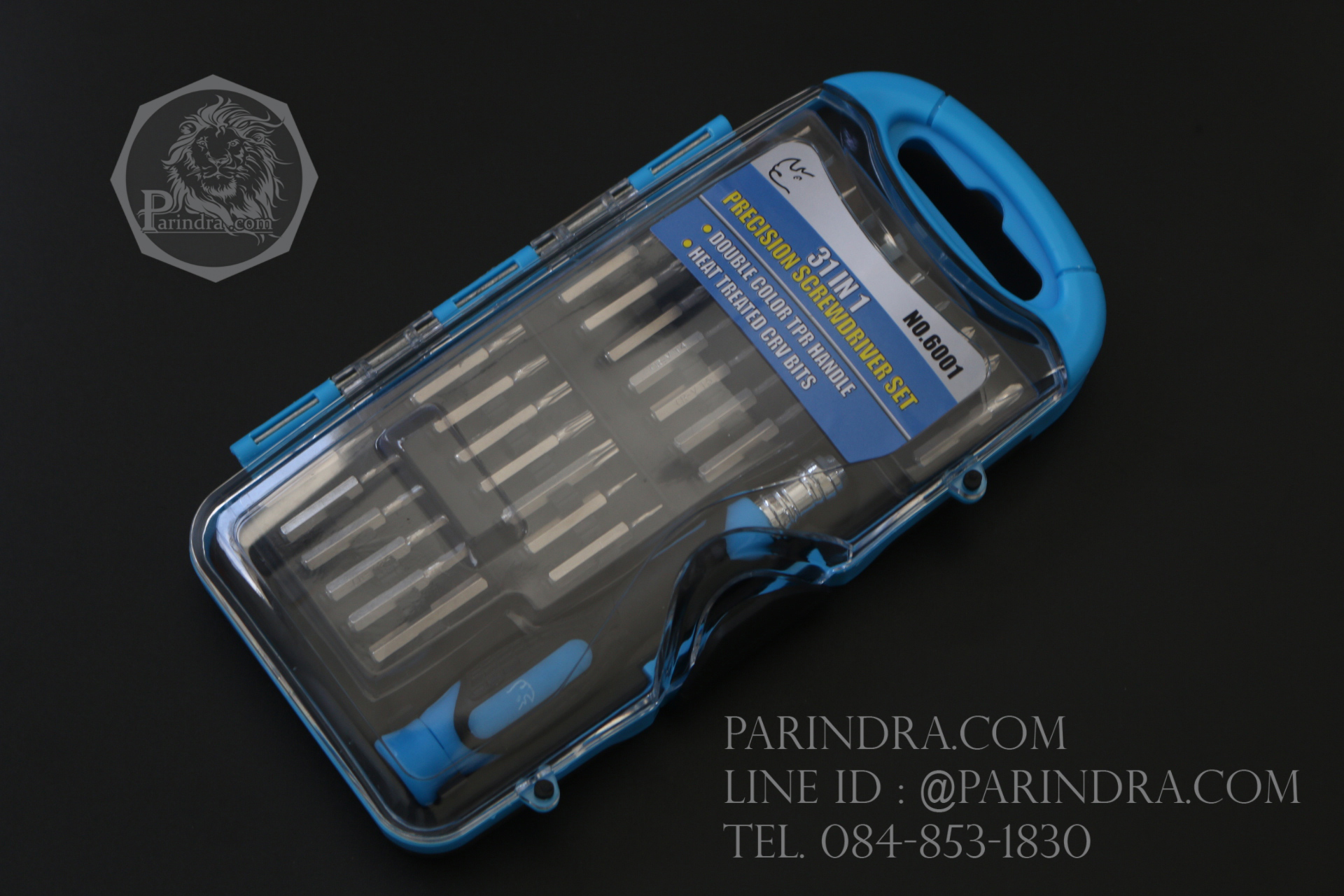 ชุดไขควงอเนกประสงค์ Rhino Brand No.6001 หัวแข็ง 31 IN 1 PRECISION SCREWDRIVER SET (ของแท้)