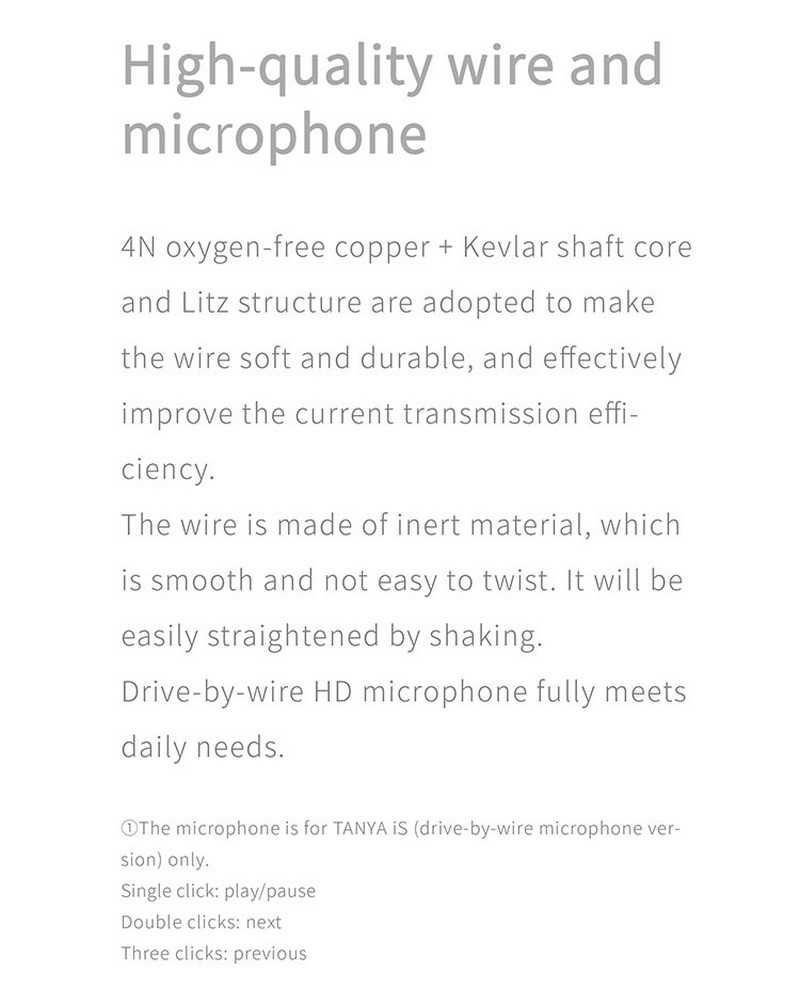 TANCHJIM Tanya หูฟัง Inear ไดรเวอร์ไดนามิก 7mm สาย OFCชุบเงิน Litz ประกันศูนย์ไทย