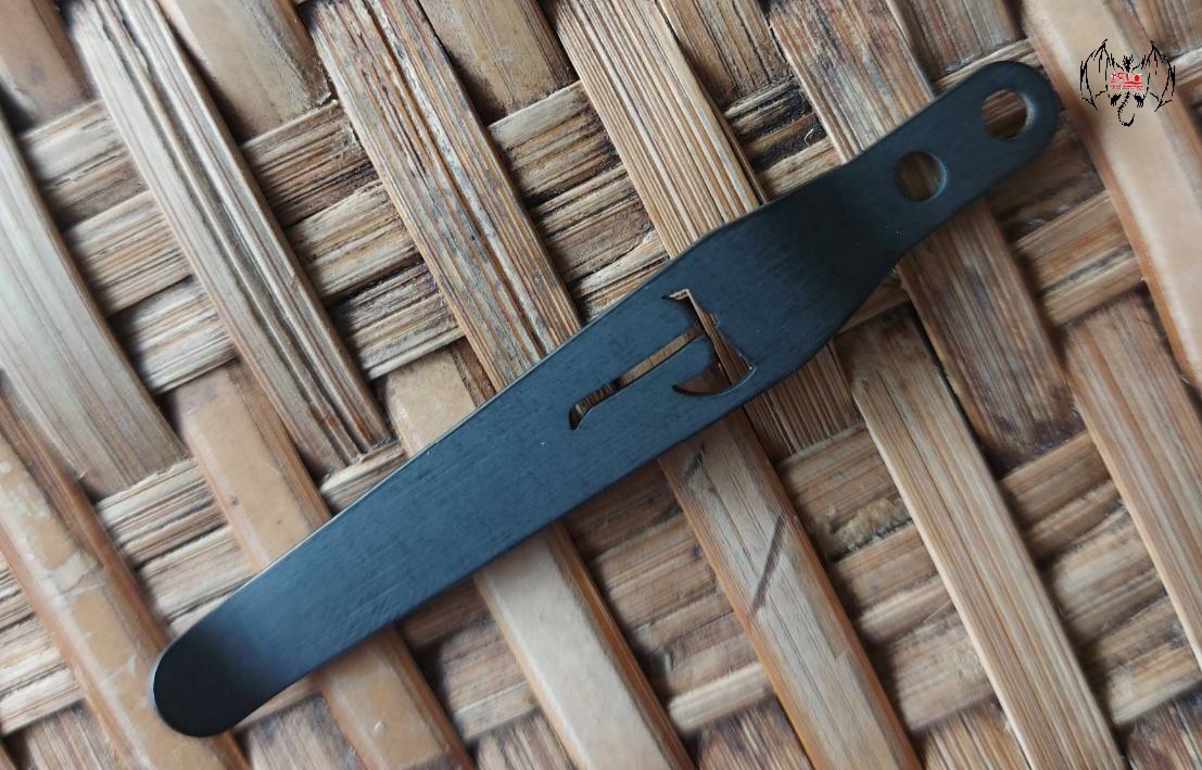 Hoback Pocket Clip w/ Axe Logo, DLC Fallout Black