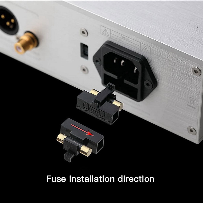 Gustard Fuse ฟิวส์สำหรับอุปกรณ์เครื่องเสียง เพิ่มช่วงการได้ยินและลดการบิดเบือนเสียง