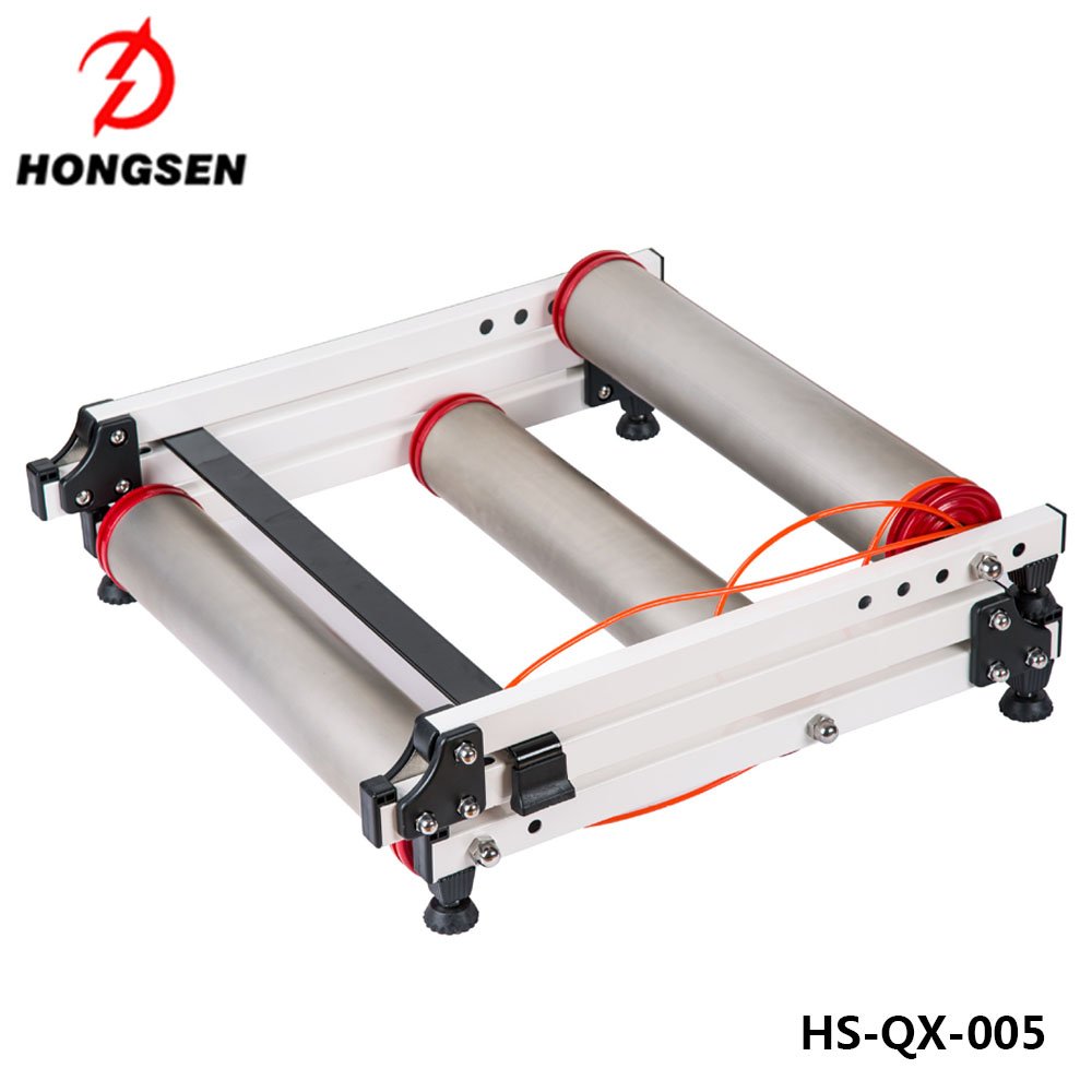 เทรนเนอร์ 3 ลูกกลิ้ง HONGSEN Indoor Folding professional Trainer Rollers, E-HSQX005 Roller Trainer