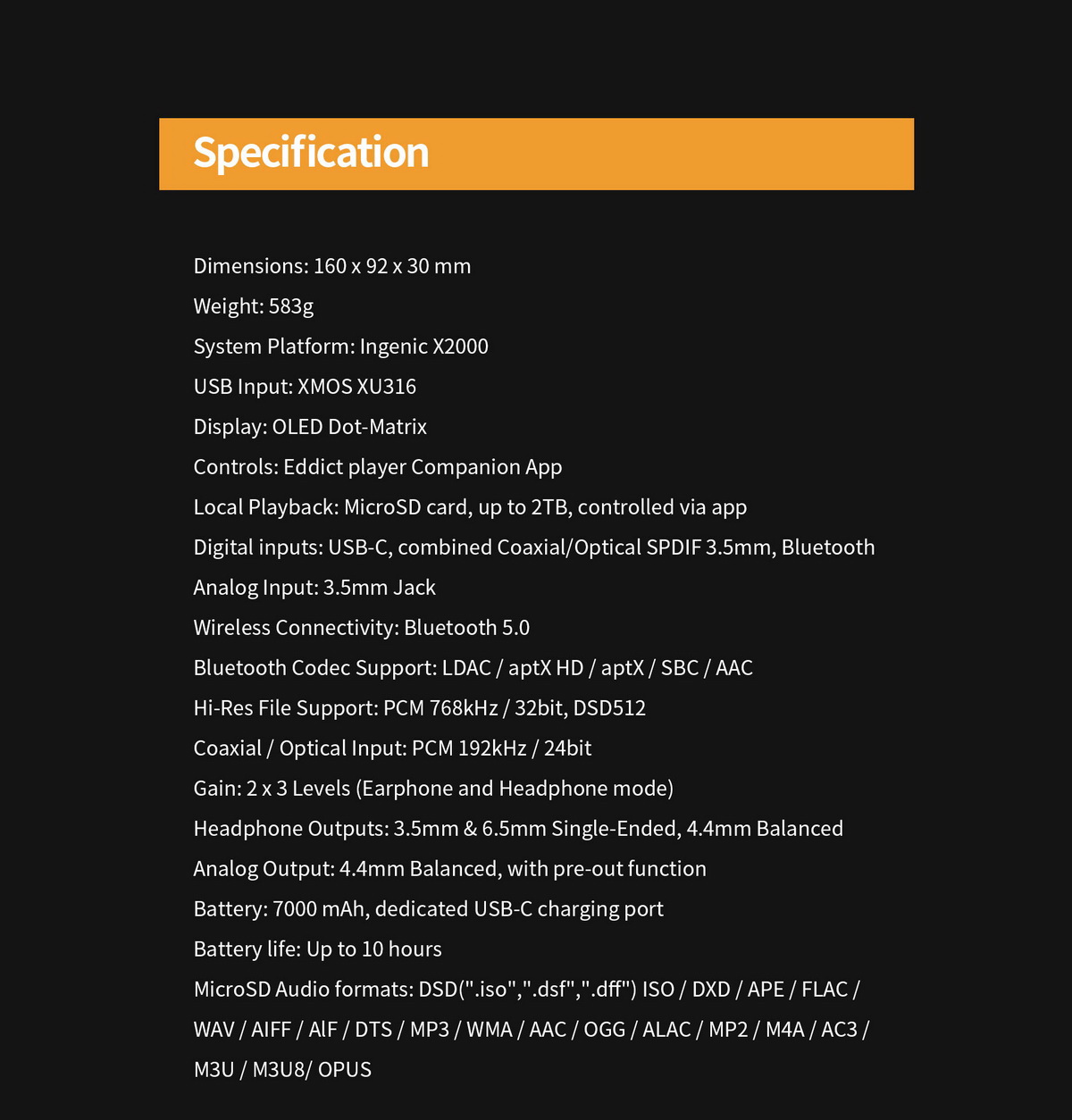 ONIX Mystic XP1 DAC/AMP พกพาระดับ High-End ประกันศูนย์ไทย