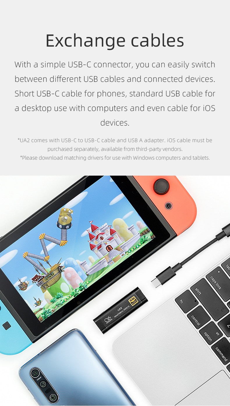 ขาย Shanling UA2 DAC/AMP พกพา สำหรับคอมพิวเตอร์ , มือถือ