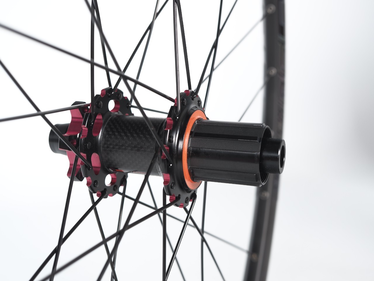 Retrospec Aluminum 27.5 MTB Wheelset Carbon Hub 8-12 spd, S762