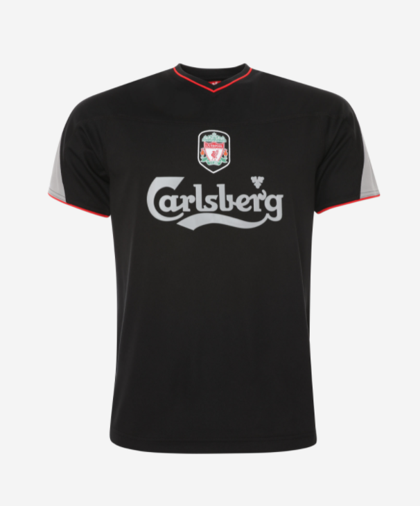 เสื้อลิเวอร์พูลย้อนยุค Retro 02-03 Away ทีมเยือนของแท้