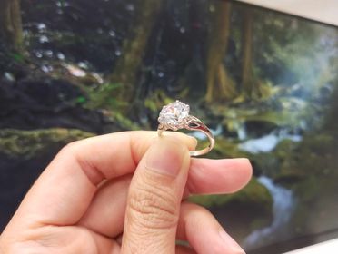 BR401+++แหวนชูขนาดเกือบ 3 กะรัต+++เรียบ หรูหรา สวยมากๆๆๆ เพชรแวววาว เหมือนจริงมากๆเล่นไฟสุดๆ วงนี้ต้องมีไว้นะคะ แบบยอดนิยม ไม่ตกtrend ค่ะ