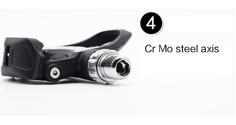 บันไดจักรยานเสือหมอบ WELLGO R312 Carbon Fiber แถมคลีท 2 ชุด