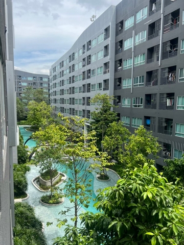 ให้เช่าคอนโด เอลลิโอ เดล มอสส์ พหลโยธิน 34 ตึกG 46.5 ตร.ม.ห้องมุม วิวสระ แอร์ 3 ตัว มีเครื่องซักผ้าใกล้ BTS 2 สถานี