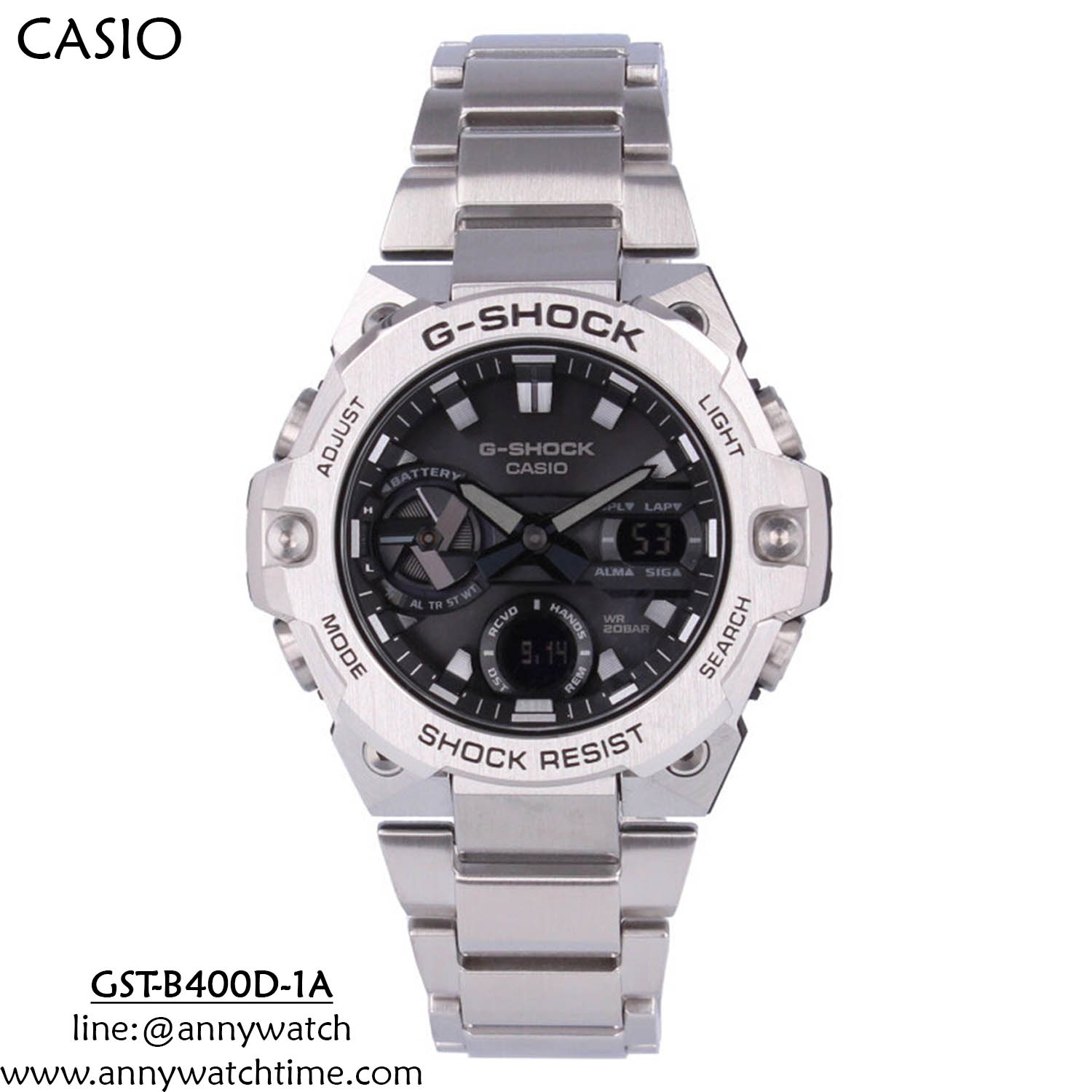 G-SHOCK GST-B400D-1A