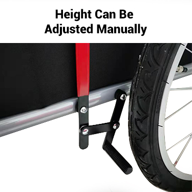 รถพ่วงจักรยาน 3 Horses Bicycle trailer for baby and cargo bicycle for advertising trailer