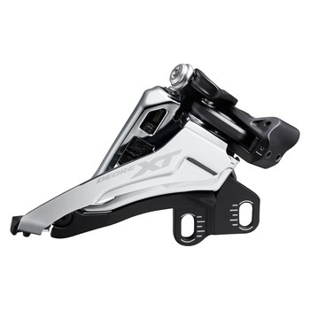 SHIMANO สับจาน XT, FD-M8100-E, 2X12-SPD, รุ่นติดกะโหลก, Side Swing, IFDM8100E6 (FD-M8100-E | E-Type)